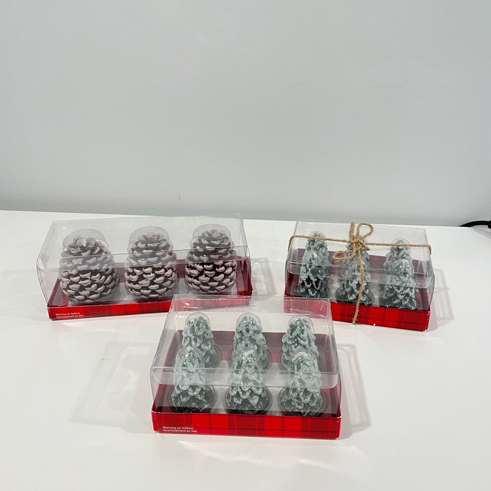 Christmas candles decor